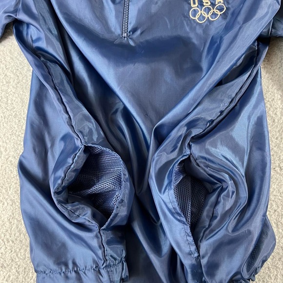 USA Olympics Pullover XL Embroidered Windbreaker - Picture 2 of 8